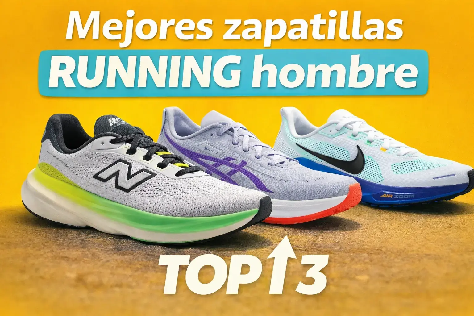 Mejores zapatillas running hombre 2026: Top 10 y guía